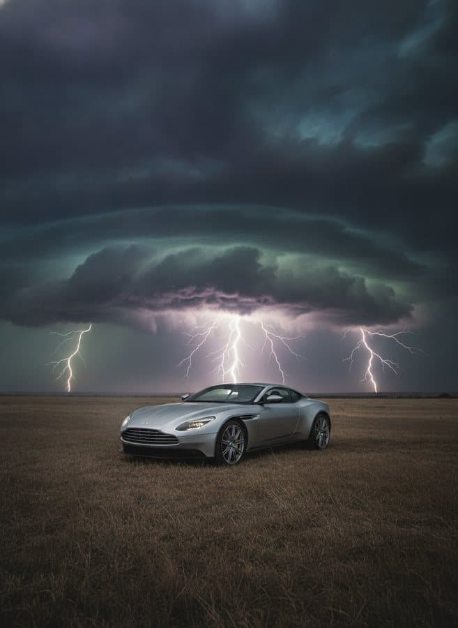 Lightning Field — Storm cell over open plains